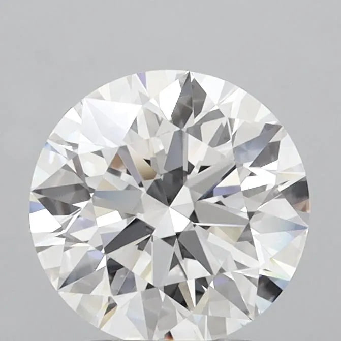 2.51ct Round Lab Grown Diamond (Colour D, Clarity FL, Cut ID, IGI Certified)