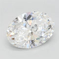 2.52ct Oval Lab Grown Diamond (Colour D, Clarity IF, IGI Certified)