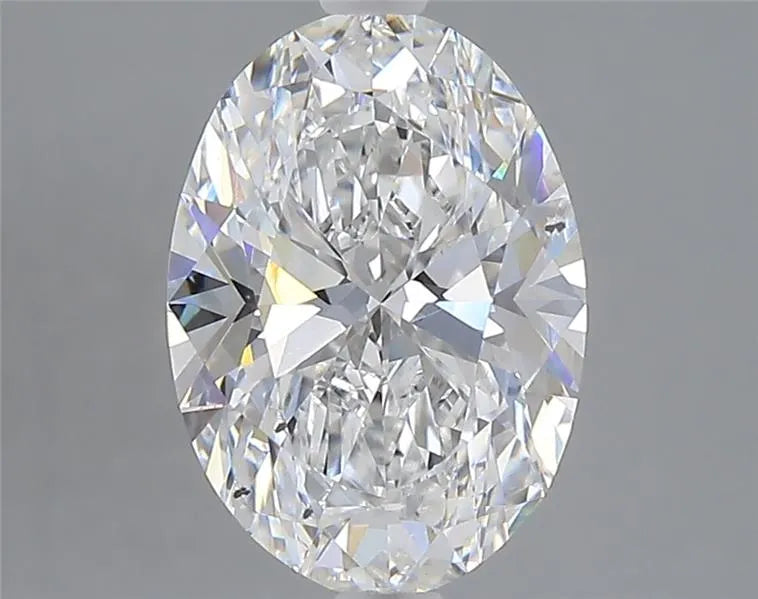 2.52ct Oval Lab Grown Diamond (Colour E, Clarity SI1, Uncertified)