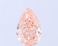 2.53ct Pear Lab Grown Diamond (Colour Fancy Intense Brownish Pink, Clarity VS1, IGI Certified)