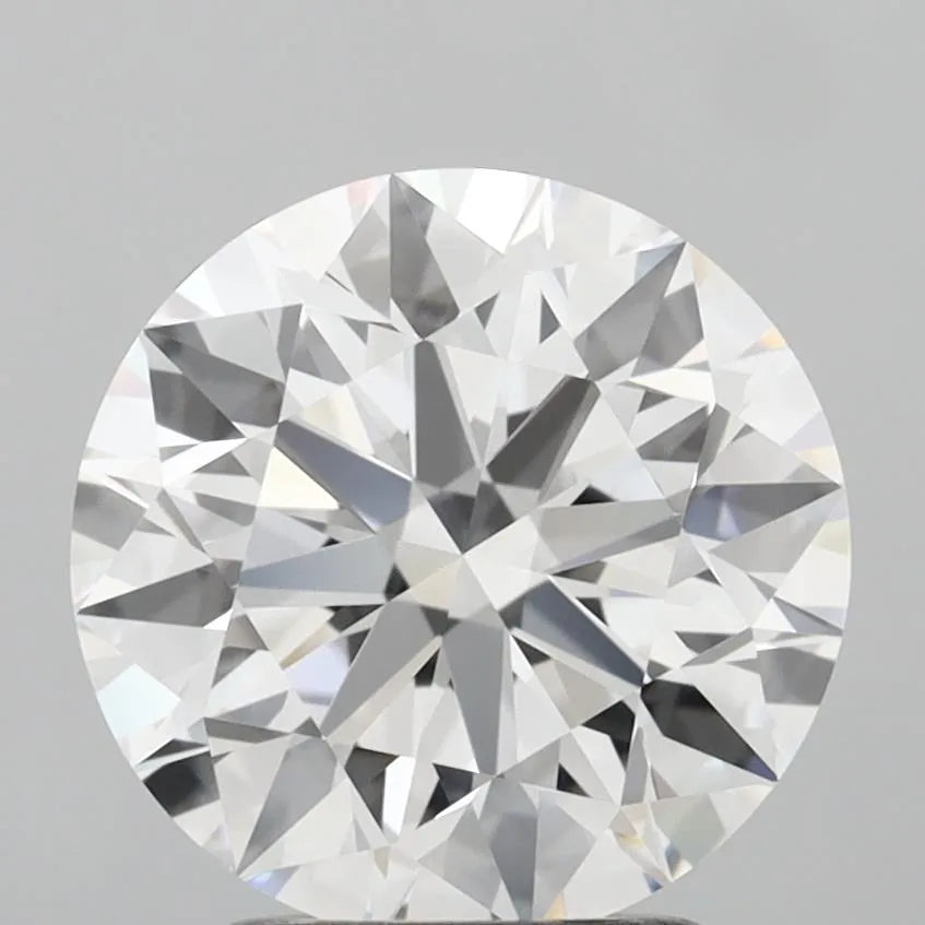 2.53ct Round Lab Grown Diamond (Colour D, Clarity FL, Cut ID, IGI Certified)