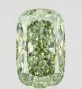 2.54ct Cushion modified Lab Grown Diamond (Colour Fancy Vivid Green, Clarity VS2, IGI Certified)