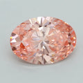2.54ct Oval Lab Grown Diamond (Colour Fancy Vivid Pink, Clarity VVS2, IGI Certified)