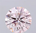 2.54ct Round Lab Grown Diamond (Colour Fancy Light Pink, Clarity VVS1, Cut ID, IGI Certified)