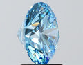 2.54ct Round Lab Grown Diamond (Colour Fancy Vivid Blue, Clarity SI1, Cut EX, IGI Certified)