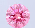 2.54ct Round Lab Grown Diamond (Colour Fancy Vivid Pink, Clarity VS1, Cut ID, IGI Certified)