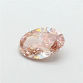 2.55ct Oval Lab Grown Diamond (Colour Fancy Light Brown, Clarity VS1, IGI Certified)
