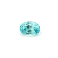2.55ct Oval Natural Zircon (Colour Blue, Clarity Eye Clean, Cut Faceted)