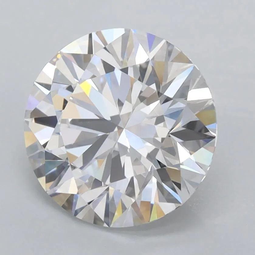 2.55ct Round Lab Grown Diamond (Colour D, Clarity FL, Cut ID, IGI Certified)