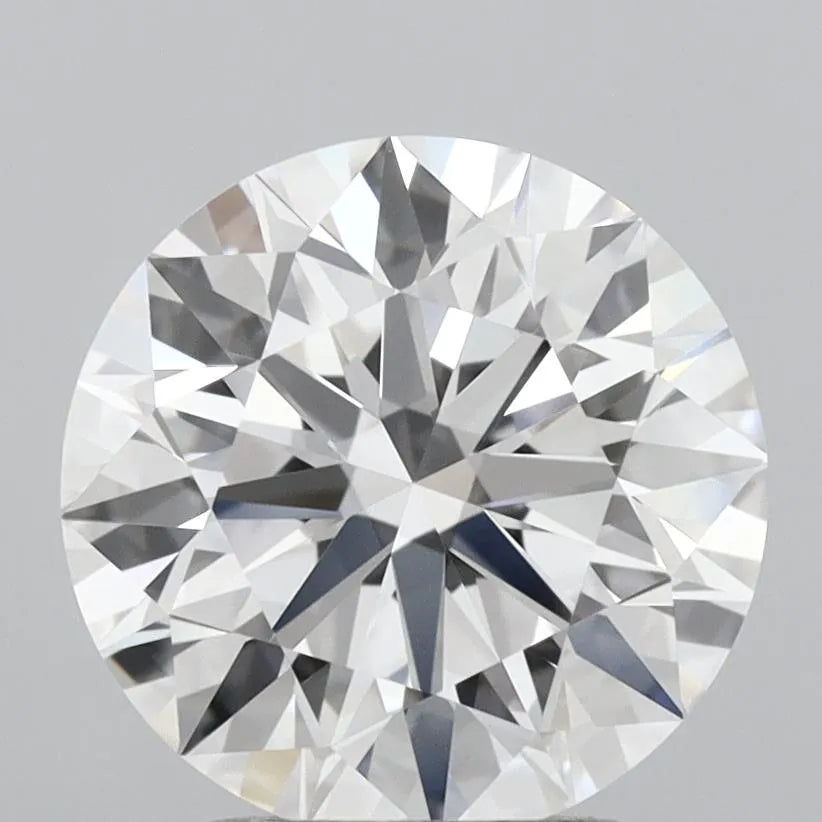 2.55ct Round Lab Grown Diamond (Colour D, Clarity FL, Cut ID, IGI Certified)