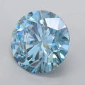 2.55ct Round Lab Grown Diamond (Colour Fancy Vivid Blue, Clarity VVS2, Cut ID, IGI Certified)