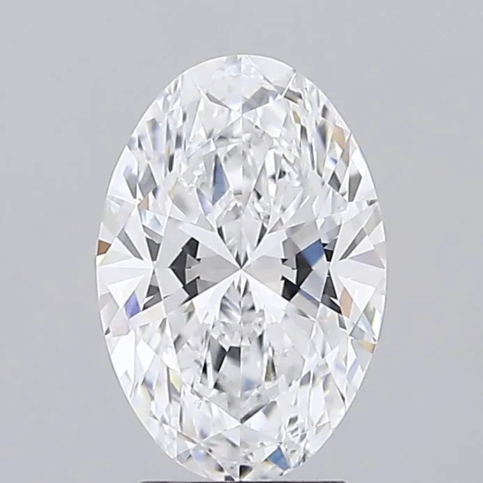 2.56ct Oval Lab Grown Diamond (Colour D, Clarity VVS1, IGI Certified)