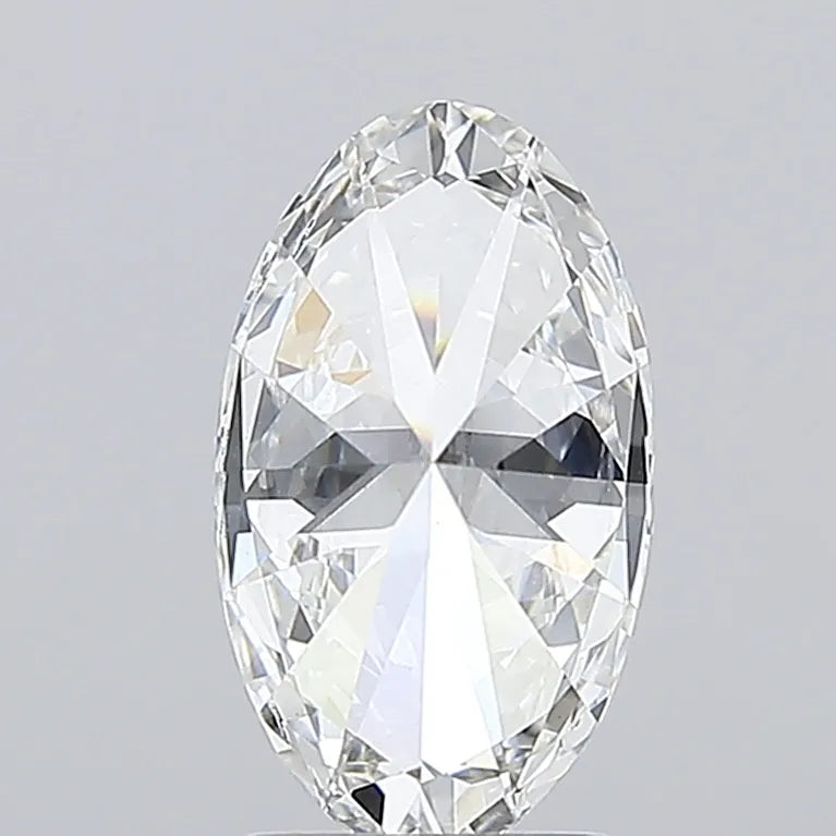 2.56ct Oval Lab Grown Diamond (Colour G, Clarity VVS2, IGI Certified)