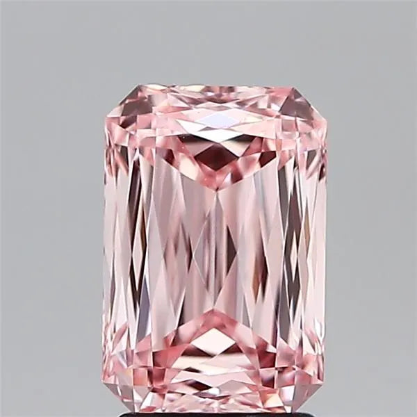 2.56ct Radiant Lab Grown Diamond (Colour Fancy Intense Pink, Clarity VVS2, IGI Certified)