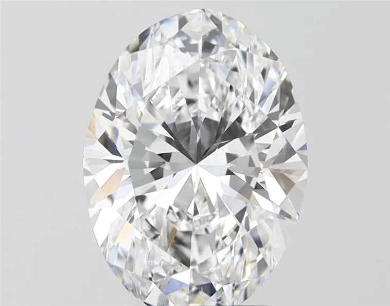 2.57ct Oval Lab Grown Diamond (Colour D, Clarity VVS1, IGI Certified)