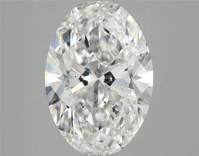 2.57ct Oval Lab Grown Diamond (Colour E, Clarity SI1, IGI Certified)
