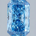 2.57ct Radiant Lab Grown Diamond (Colour Fancy Vivid Blue, Clarity VS2, IGI Certified)