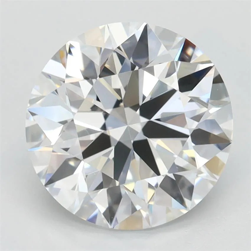 2.57ct Round Lab Grown Diamond (Colour D, Clarity IF, Cut ID, IGI Certified)