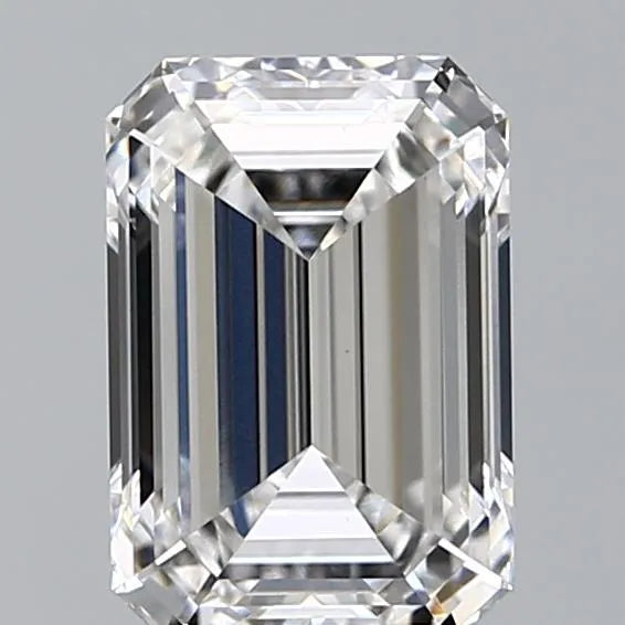2.58ct Emerald Lab Grown Diamond (Colour E, Clarity VVS2, IGI Certified)