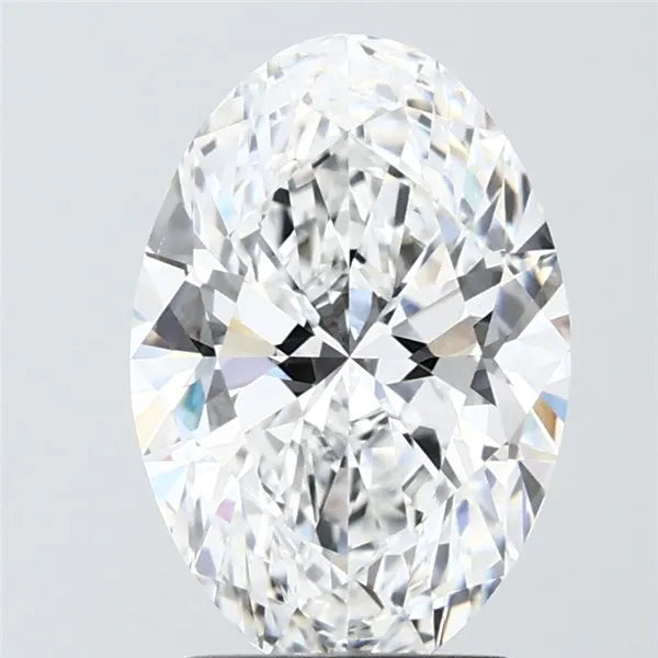 2.59ct Oval Lab Grown Diamond (Colour D, Clarity VVS2, IGI Certified)