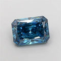 2.60ct Radiant Lab Grown Diamond (Colour Fancy Vivid Blue, Clarity VS2, IGI Certified)