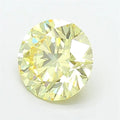 2.60ct Round Lab Grown Diamond (Colour Fancy Yellow, Clarity VS2, Cut ID, IGI Certified)