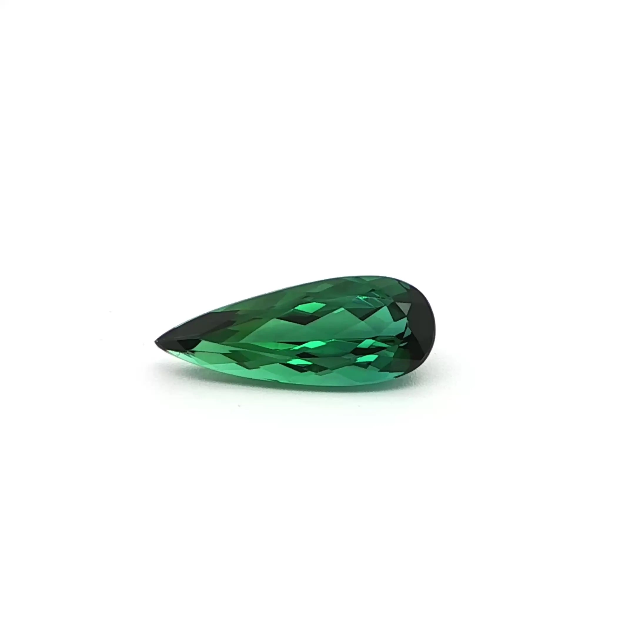 2.61ct Pear Natural Tourmaline (Colour Green, Clarity Eye Clean, Cut Faceted)