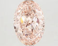 2.62ct Oval Lab Grown Diamond (Colour Fancy Vivid Pink, Clarity VVS2, IGI Certified)