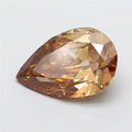 2.66ct Pear Lab Grown Diamond (Colour Fancy Brown, Clarity VVS2, IGI Certified)