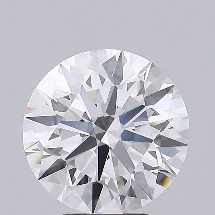 2.68ct Round Lab Grown Diamond (Colour E, Clarity VVS2, Cut ID, IGI Certified)