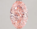 2.70ct Oval Lab Grown Diamond (Colour Fancy Vivid Pink, Clarity VVS2, IGI Certified)