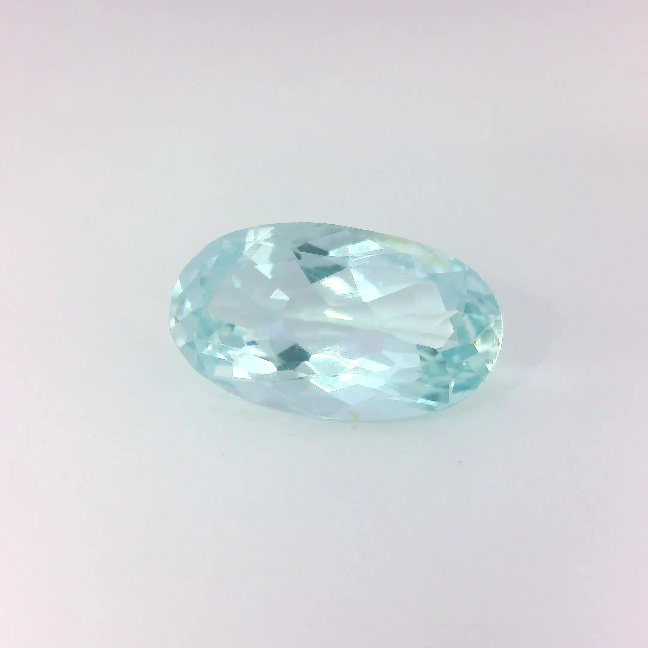 2.70ct Oval Natural Aquamarine (Colour Blue, Clarity Slightly Included, Cut Faceted)