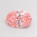 2.71ct Oval Lab Grown Diamond (Colour Fancy Vivid Pink, Clarity VS1, IGI Certified)