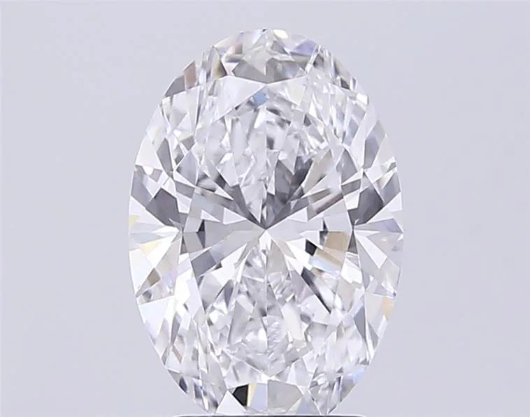 2.71ct Oval Lab Grown Diamond (Colour G, Clarity VS1, IGI Certified)