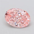 2.72ct Oval Lab Grown Diamond (Colour Fancy Vivid Pink, Clarity VVS2, IGI Certified)