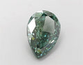 2.73ct Pear Lab Grown Diamond (Colour Fancy Vivid Green, Clarity SI2, IGI Certified)