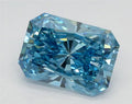2.74ct Radiant Lab Grown Diamond (Colour Fancy Vivid Blue, Clarity SI2, IGI Certified)