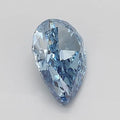 2.76ct Pear Lab Grown Diamond (Colour Fancy Vivid Blue, Clarity VS1, IGI Certified)
