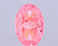 2.80ct Oval Lab Grown Diamond (Colour Fancy Vivid Pink, Clarity VVS2, IGI Certified)