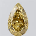 2.80ct Pear Lab Grown Diamond (Colour Fancy Yellow, Clarity VVS2, IGI Certified)