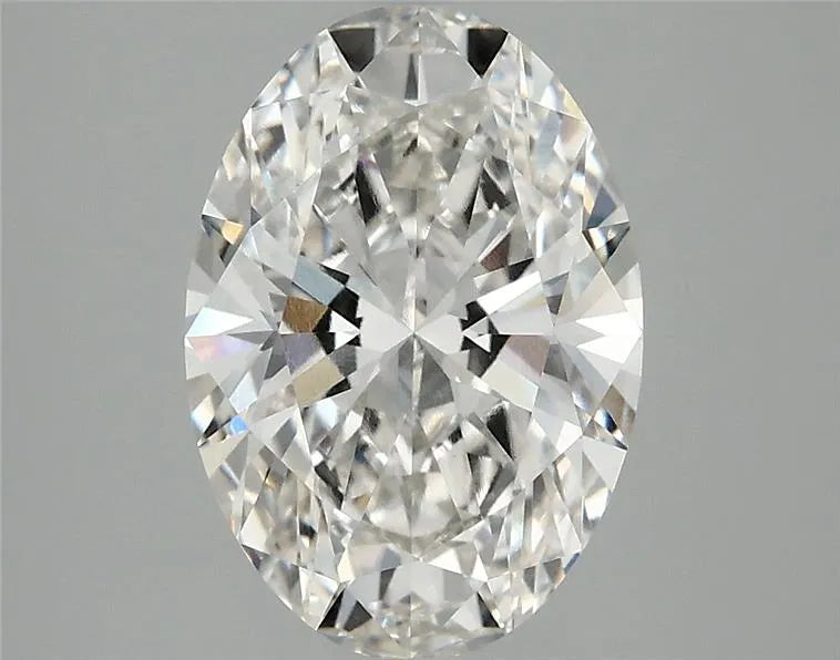 2.90ct Oval Lab Grown Diamond (Colour G, Clarity VVS2, IGI Certified)