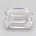 2.92ct Emerald Lab Grown Diamond (Colour D, Clarity IF, Cut EX, IGI Certified)
