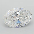 2.92ct Oval Lab Grown Diamond (Colour E, Clarity VVS1, IGI Certified)