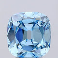 3.00ct Cushion brilliant Lab Grown Diamond (Colour Fancy Vivid Blue, Clarity VS1, IGI Certified)