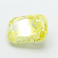 3.00ct Cushion modified Lab Grown Diamond (Colour Fancy Intense Yellow, Clarity VS1, IGI Certified)