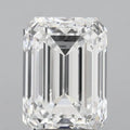 3.00ct Emerald Lab Grown Diamond (Colour D, Clarity VVS2, IGI Certified)