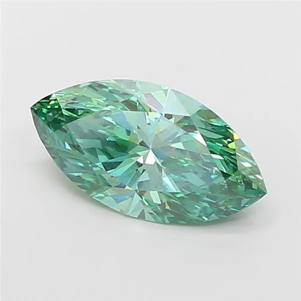 3.00ct Marquise Lab Grown Diamond (Colour Fancy Vivid Green, Clarity VVS2, IGI Certified)