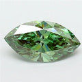 3.00ct Marquise Lab Grown Diamond (Colour Fancy Vivid Green, Clarity VVS2, IGI Certified)