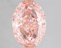 3.00ct Oval Lab Grown Diamond (Colour Fancy Vivid Pink, Clarity VS1, IGI Certified)