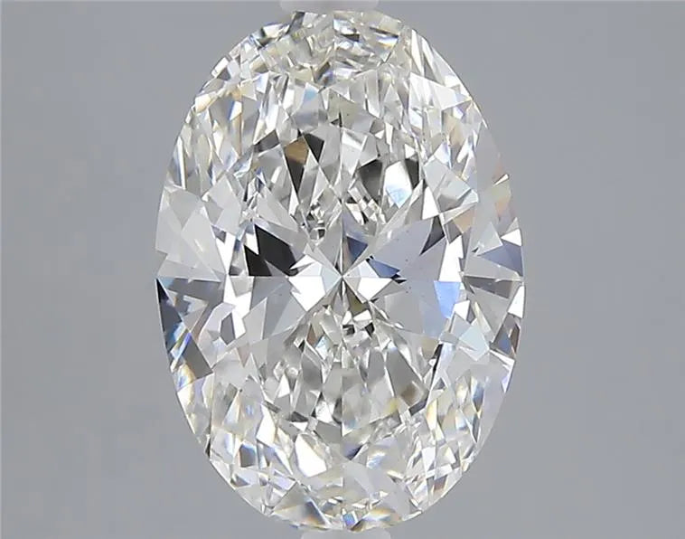 3.00ct Oval Lab Grown Diamond (Colour G, Clarity VS1, Uncertified)